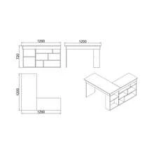 Dmora Schreibtische & Arbeitsplätze