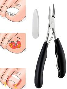 1/3 Stücke Set: Nagelknipser in Adlerkrallen-Form, Eingewachsener Nagelknipser, Zehennagel-Knipser, Nagelknipser, Nagelrand-Knipser, Nagelhautentferner, Schräger Nagelknipser, Eingewachsener Nagel-Trimmer, Zehennagel-Knipser, Pflegeartikel, Fußnagel-Knipser für Nagelstudios, ergonomisches Design, scharf, vertikaler Griff, mit Schutzhülle, geeignet für dicke Nägel, Nagelknipser, Eingewachsener Nagel-Schneider, Nagelknipser, für Zuhause und Nagelstudio-Nutzung