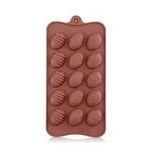 Coffee Bean Silicone Mold - Non-Stick Baking Mold For Chocolate, Candy, Cookies, Soap & DIY Crafts (Multi-Purpose) - Multicolor - View 12