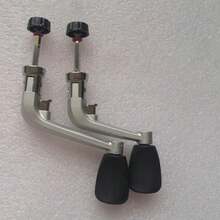 旋转式渔线轮手柄替换渔轮臂轮旋钮渔具配件适用于 1000 2000 3000 4000 5000 6000 7000 系列 - 彩色 - 查看 1