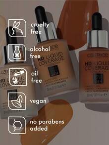 Catrice HD Liquid Coverage Foundation 005,Lightweight Fluid,Liquid Texture,Natural Concealing,Face Concealing,Even Skin Tone,Daily Commute,Natural Makeup,Lightweight Full Coverage,30ml/1.01 Fl.Oz. - 005 - View 7