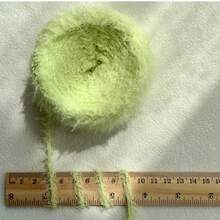 全新仿貂毛纱线，DIY手工包包、玩偶、衣服、围巾、钩针编织柔软纱线 - 3mm - 查看 16