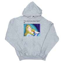 Disney Herren Schlafende Schönheit Meme Hoodie (Sportgrau)