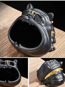 优质创意可爱陶瓷烟灰缸，高端时尚家居、办公室、卧室装饰配件，送给朋友的精美礼物