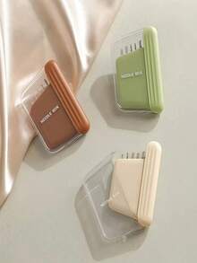 便携式旅行磁性缝纫针盒，包含锋利的缝纫针、磁性针架和超强磁性迷你针收纳盒，适用于手工缝纫、缝纫工具套装、缝纫盒，颜色/款式随机。