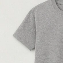 Streetwear T-Shirt Unisex Men Women 100% Cotton Premium Streetwear Top New Release Fast Shipping Various Colors!! - 灰色 - 查看 2