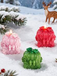 Christmas Gifts,Christmas Candles,Christmas Fragrance - Multicolor - View 5