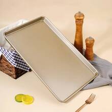 17-Inch Baking Oven Baking Tray Set, Cake Pan,Baking And Pastry Trays,Template,Cooking Non-Stick Golden Baking Tray, Serving Tray, Luxury Dessert Tray, Dessert Platter, Hospitality Tray, Coffee Tray,Suitable For Kitchen Oven Supplies, Cookie Baking Tray, Cake Tray, Bread Tray, Muffin Tray, Pizza Tray, Jelly Roll Baking Tray - Halloween / Day Of The Dead