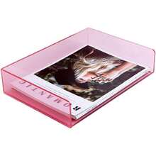 Estante para Archivos File Rack Desktop Organizer File Holder Simple Trending Stackable Office Desk Supplies Sorprender File Sorter School Home Supplies para organizacin y Almacenamiento - inicial - Ver 1