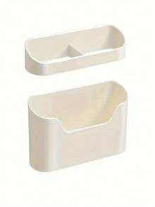 2 Wall Mounted Umbrella Racks - No Drill, Waterproof Stand, Suitable For Long And Folding Umbrellas, Space Saving Entrance Organizer, Suitable For Home/Office, Durable PP Plastic, Black, Umbrella Rack Storage | Fashionable Organizer | Umbrella Rack