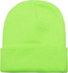 Cappello Unisex in Maglia Fine, Doppio Lavorato a Maglia, Caldo per l'Inverno 04024029