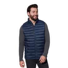 Mens Lux Padded Gilet (Midnight Blue) - Blue - View 3