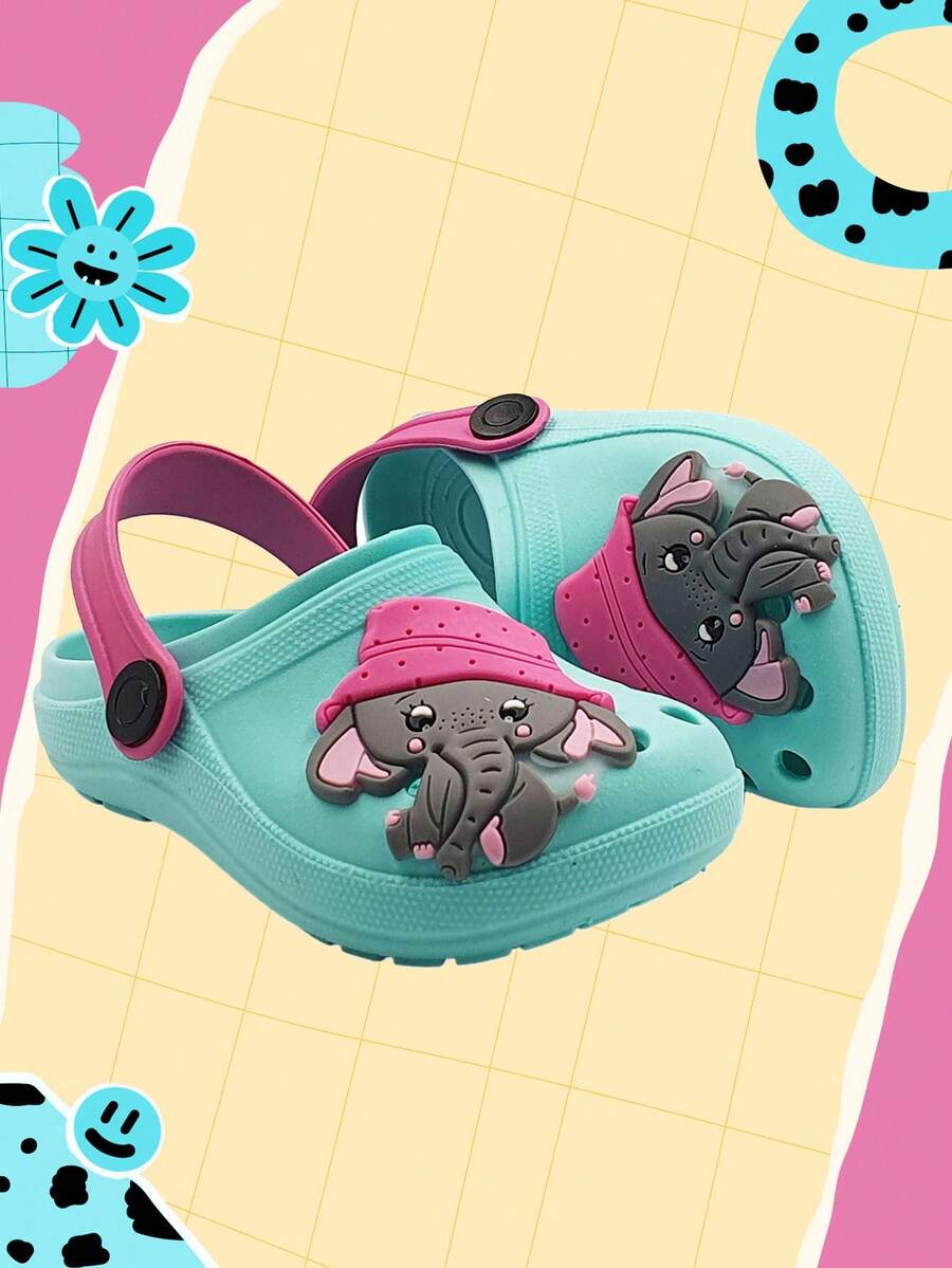 Children's Slippers For Boys And Girls With 3D Capybara Designs - Pulpo de agua verde - Ver 1