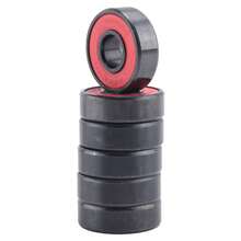 16 Pcs Ceramic Bearings High Speed Wear Resistant For Skate Skateboard Wheel - Black - View 4