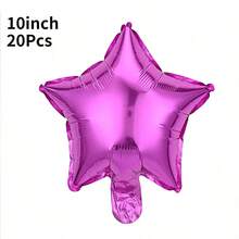 18" ,10" Star Balloons Foil Balloons Mylar Balloon For Birthdays Christmas, Halloween, New Year's Day,Baby Shower, Gender Reveal, Wedding, Magical Prom, Engagement Party Decoration