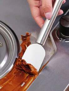 1 Piece Stainless Steel Scraper, Home Use Oil Stain Dirt Cleaning Scraper, Kitchen Tile Grout Adhesive Cutting Cleaning Scraper.