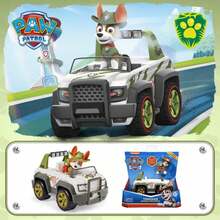 Spin Master Spin Master 10 Rescue Vehicles To Choose From - Including Skye Helicopter, Chase Car, Rubble Bulldozer And More, Officially Licensed Children's Toys, Suitable For Kids 3 Years And Up - ​Jeep + Tracker​ - View 4