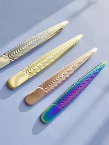 Professional Eyebrow Hair Hair Removal, 1 Piece Of Stainless Steel Diagonal Tunnel, Suitable For Eyebrows Hair With Facial Hair-For Professional Precision Personal Care, Makeup, Cheap, Room Decor, Vanity, Travel, Bedroom, Makeup Accessories, Tweezers, Cheap, Stocking Stuffers, Makeup, Makeup Tools, Cheap Stuff, Gifts, Gifts For Women, Christmas Gifts