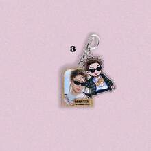 CORTI/S Cartoon Keychain Merchandise Pendant, Anqian Gao, JAMES Zhao Yufan, Johoon Yeon Seong-Hyeon Bag Keychain