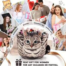 Kosmetyczka podróżna z płaską, ściąganą taśmą, o dużej pojemności, uroczy organizer podróżny i zapięcie na taśmę do makijażu i akcesoriów, nadaje się do przechowywania biżuterii, akcesoriów do włosów, bielizny, podpasek i kosmetyków. Przechowywanie słodyczy na Halloween, prezenty świąteczne, opakowania na słodycze świąteczne, dekoracje świąteczne, prezenty noworoczne, dekoracje noworoczne, walentynki, prezenty urodzinowe.