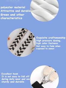 [ New Mobile Phone Hanging Rope ] 2025 New Adjustable Mobile Phone Hanging Rope With Wallet Clip Can Be Crossed Upgraded Extended With Zipper Bag - Multicolor - View 3