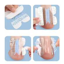 10 Peças Adesivos de Salto em PU à Prova d'Água, Antidesgaste e Antiderrapante, Bandagem para Salto de Sapato para Melhorar o Ajuste e o Conforto do Calçado