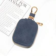 Premium Leather Apple Protective Case With Zipper And Keychain, Fashionable Protective Shell, Available In Multiple Colors, Compatible With Apple 1/2/3/4/New Apple 1/2 - Multicolor - View 4