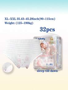 32pcs Sanitary Pads, Panties, Safety Shorts, Period Underwear, Ladies Sleepwear, Overnight, Menstrual Period Pants, Overnight Safety Pants, Ladies Liners, Suitable For Periods And Postpartum