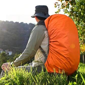 Backpack Rain Cover Outdoor Mountaineering Backpack Rain Cover Waterproof Cover Backpack Waterproof Cover Outdoor Mountaineering Backpack Waterproof Cover Dustproof Cover