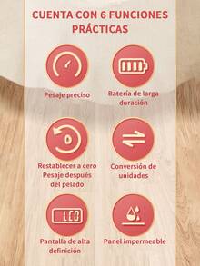 6 piezas Mini Bascula Digital Gramera Cocina Reposteria Portatil Precision,báscula para alimentos con onzas/gramos,Material medicinal y alimentos, báscula de medición para hornear,Ideal para preparar comidas, cocinar y hornear(Gramera pesa desde 1 gramo hasta 10 kilos) - 6 piezas - Ver 6