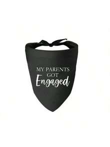 1 szt. śliniaczki bandana dla zwierząt, trójkątne śliniaczki dla psów i kotów, wzory: Moi ludzie biorą ślub, starszy brat, powiedziała tak, tester jedzenia dla niemowląt, odpowiednie na imprezy, wesela, baby shower i inne okazje - Wielokolorowe - Zobacz 8