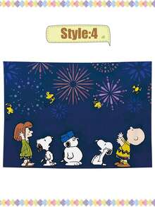 SNOOPY摄影背景布，直播ins风桌面拍摄道具，网红配饰拍照背景纸。 - 彩色 - 查看 17