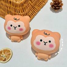 1/2/4pcs Squish Stress Balls Peach Squeeze Ball, Vegetable, Fruit And Animal Pinching Stress-Relieving Toys Stretchy Fruit Stress Dough Ball Squeeze Fidget Sensory Toys, Pink Peach Squish Toys For Kids & Adults, Squeeze Ball For Anxiety Relief, Improve Focus, Relax, Random Styles And Colours - Multicolor - View 7