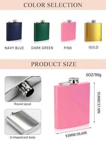 Personalized Matte Black Flask, Groomsman Gift, Best Man Gift, Father's Day Gift, Wedding Party Gift, Boyfriend Gift. Groomsman, Best Man, Usher, Groom Gift, Customized Flask - Multicolor - View 5