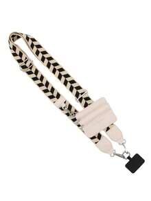 [ New Mobile Phone Hanging Rope ] 2025 New Adjustable Mobile Phone Hanging Rope With Wallet Clip Can Be Crossed Upgraded Extended With Zipper Bag - Multicolor - View 4