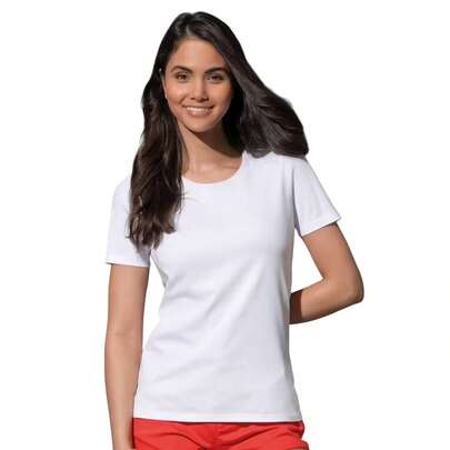 Stedman Womens/Ladies Lux TShirt (White)