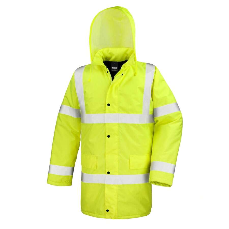 Safegard Mens Motorway HiVis Jacket (Yellow) - Yellow - View 1
