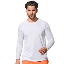 Mens Active 140 LongSleeved TShirt (White) - White - View 1