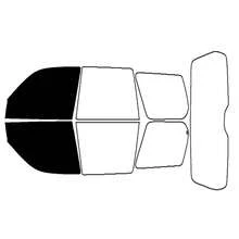 PreCut Window Film For Forester 2003-2008 UV-IR Blocking Two Ply Car Window Film Tint Enhances Privacy & Comfort, Easy Installation-Front Side Windows