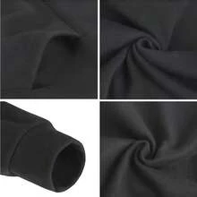 Rapper Kanyes Wests Graduation Graphics Hoodies Male Black Clothes Cool Gothic Streetwear Men Hip Hop Fashion Oversized Sweatshirt - màu đen - Xem 4