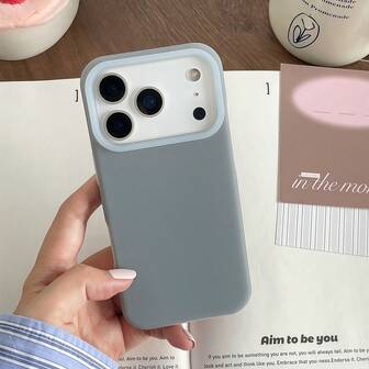 1 st. godisfärgad gelé silikon stötsäkert mjukt telefonskal med innerflockat foder vattentätt fallskyddande reptåligt