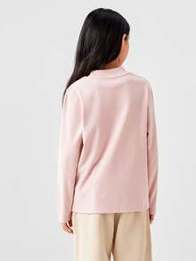 Balabala Maglietta a maniche lunghe invernale per ragazze pre-adolescenti, strato base morbido ad alto collo per ragazzi e ragazze