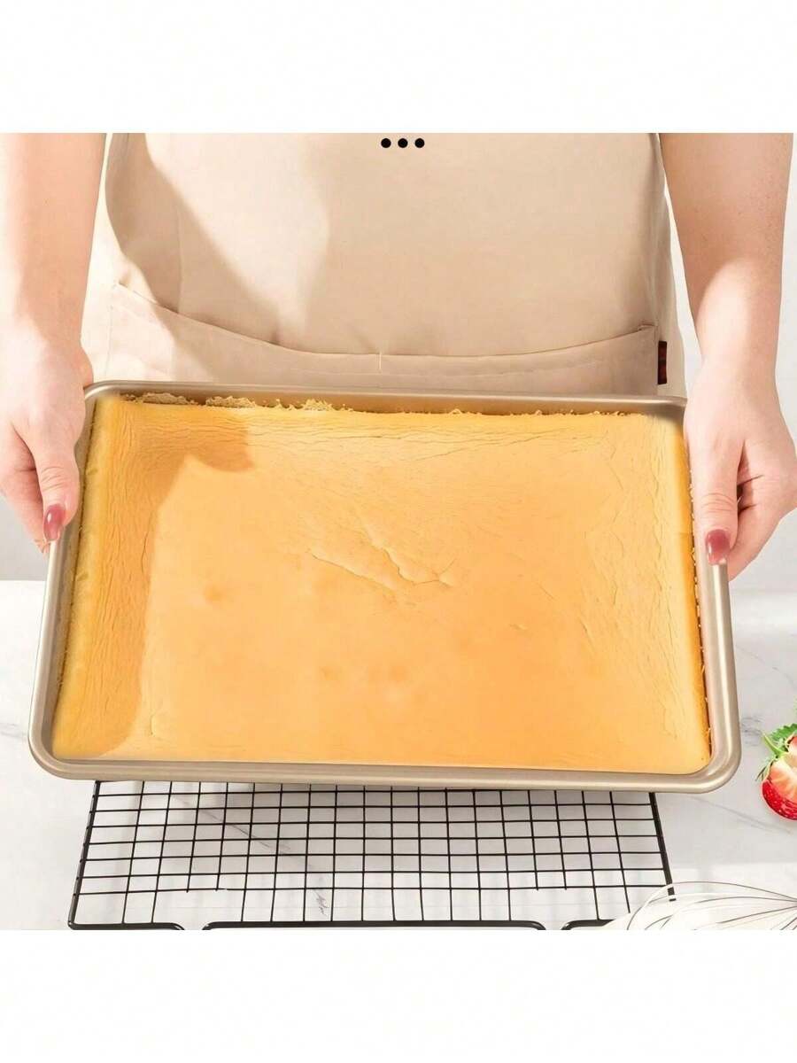 17-Inch Baking Oven Baking Tray Set, Cake Pan,Baking And Pastry Trays,Template,Cooking Non-Stick Golden Baking Tray, Serving Tray, Luxury Dessert Tray, Dessert Platter, Hospitality Tray, Coffee Tray,Suitable For Kitchen Oven Supplies, Cookie Baking Tray, Cake Tray, Bread Tray, Muffin Tray, Pizza Tray, Jelly Roll Baking Tray - Halloween / Day Of The Dead