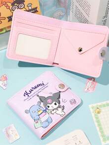 Sanrio 1pc Sanrio Coin Purse, Cute Cartoon Wallet Hello Kitty, Compact And Portable Design, With Snap Closure, Easy To Organize Bills, Coins And Cards, Daily Use, Wallets For Women, Pink Wallet, Money Holder, Hello Kitty Purse