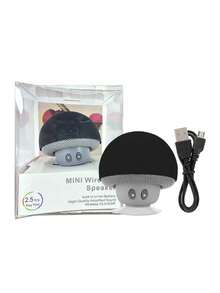 1pc Mini Altavoz Bluetooth Mushroom,Altavoz varillas Portátil con Cabeza de Hongo Tierno,Mini Altavoz Inteligente Portátil Creativo,Puede Usarse como Soporte para Teléfono Móvil, Pequeño y Delicado, Anticaídas, Ventosa de Excelente Sujeción, Altavoz Mini Cabeza de Hongo de Dibujos Animados. - Unitalla - Ver 12