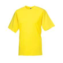 Jerzees Colours Mens Classic Short Sleeve TShirt (Yellow) - Yellow - View 2