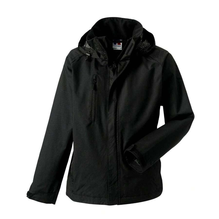 Jerzees Colours Mens Premium Hydraplus 2000 Water Resistant Jacket (Black) - Coffee Brown - View 1