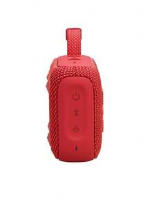 JBL 4 Go Alto-Falante Bluetooth Portátil À Prova D'Água e à Prova de Poeira, com Graves Potentes e Qualidade de Áudio Profissional, Bateria Interna Dura Até 7 Horas, Adequado para Festas na Praia, Caminhadas e Aventuras ao Ar Livre - Vermelho - Visão 4