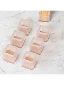 Furniture Chair Leg Pads, Silent Non-Slip Desk & Chair Feet Covers, Table Leg Protectors, Felt Pads, Slightly Smaller Size, Recommend Measuring Actual Chair Leg Size