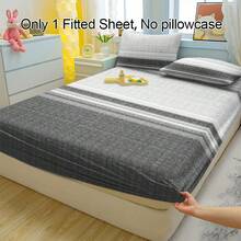 1 Peça Capa de Colchão Macia e Respirável com Padrão de Quebra-cabeça, Protetor de Roupa de Cama Confortável para Quarto, Quarto de Hóspedes e Dormitório, Capa de Colchão (Fronha Não Incluída)